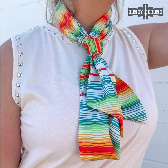 Good Vibes Long Scarf - Picture 3 of 3